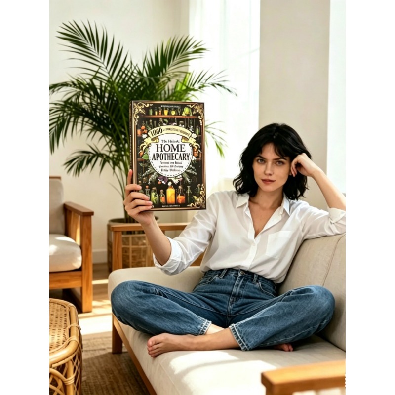 Herbal Wellness Book - The Holistic Home Apothecary | 1000