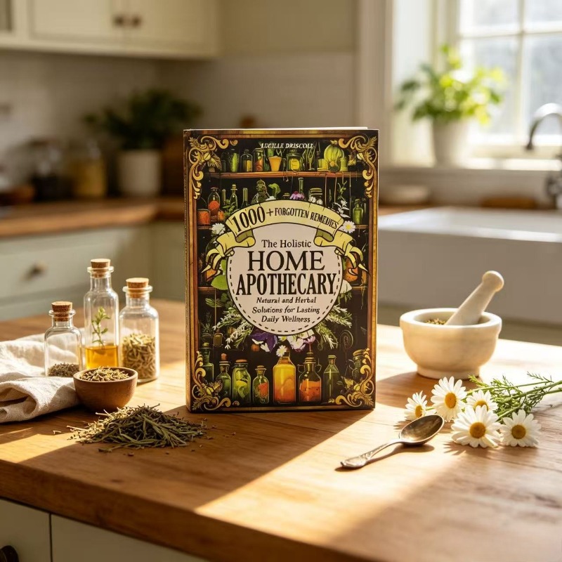 Herbal Wellness Book - Home Apothecary Handbook: 1000+ Forgotten Natural