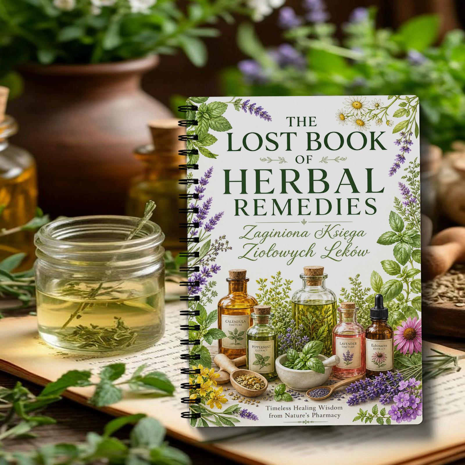 The Lost Book of Herbal Remedi - огляд і ціна Herbal Wellness Book