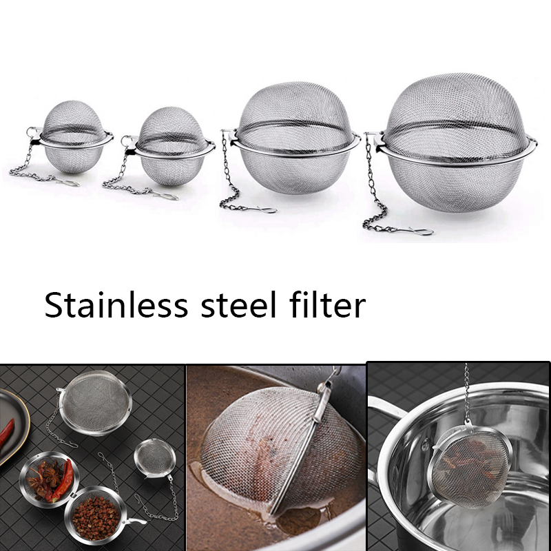 1-5pcs Tea Infuser Stainlesss  - огляд і ціна Herbal Wellness Products