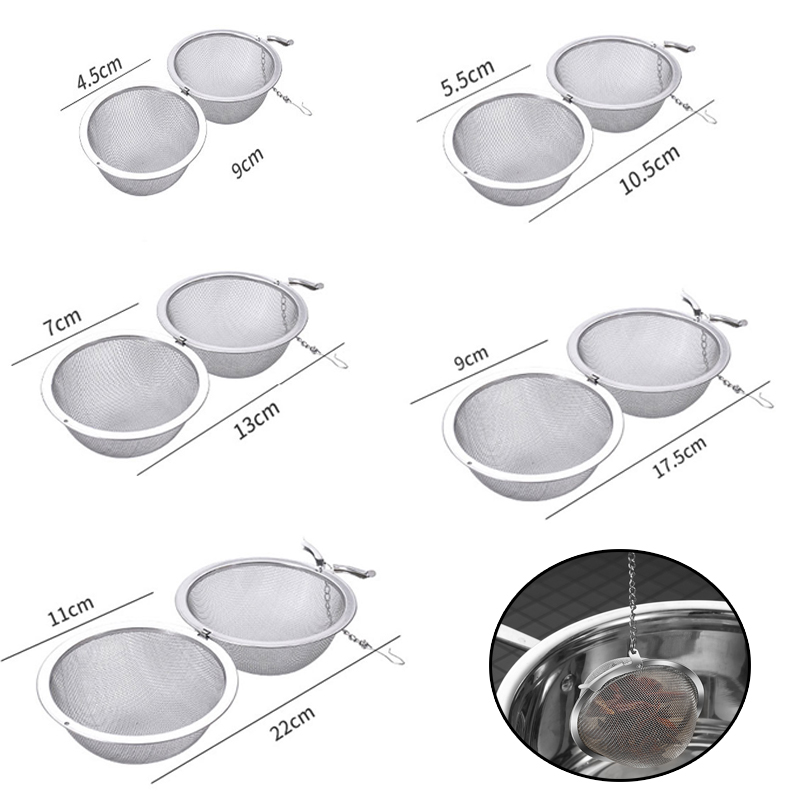1-5pcs Tea Infuser Stainlesss  - огляд і ціна Herbal Wellness Products