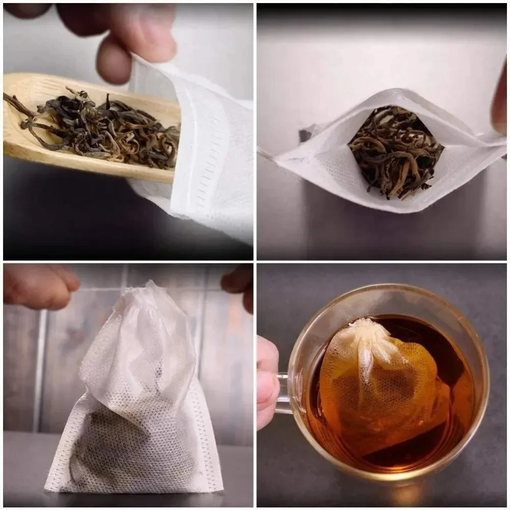 1000-100Pcs Disposable Teabags - огляд і ціна Herbal Wellness Products