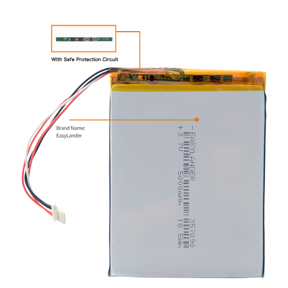 5-wire  357090 3.7V 5000mAh Re - огляд і ціна Herbal Wellness Book