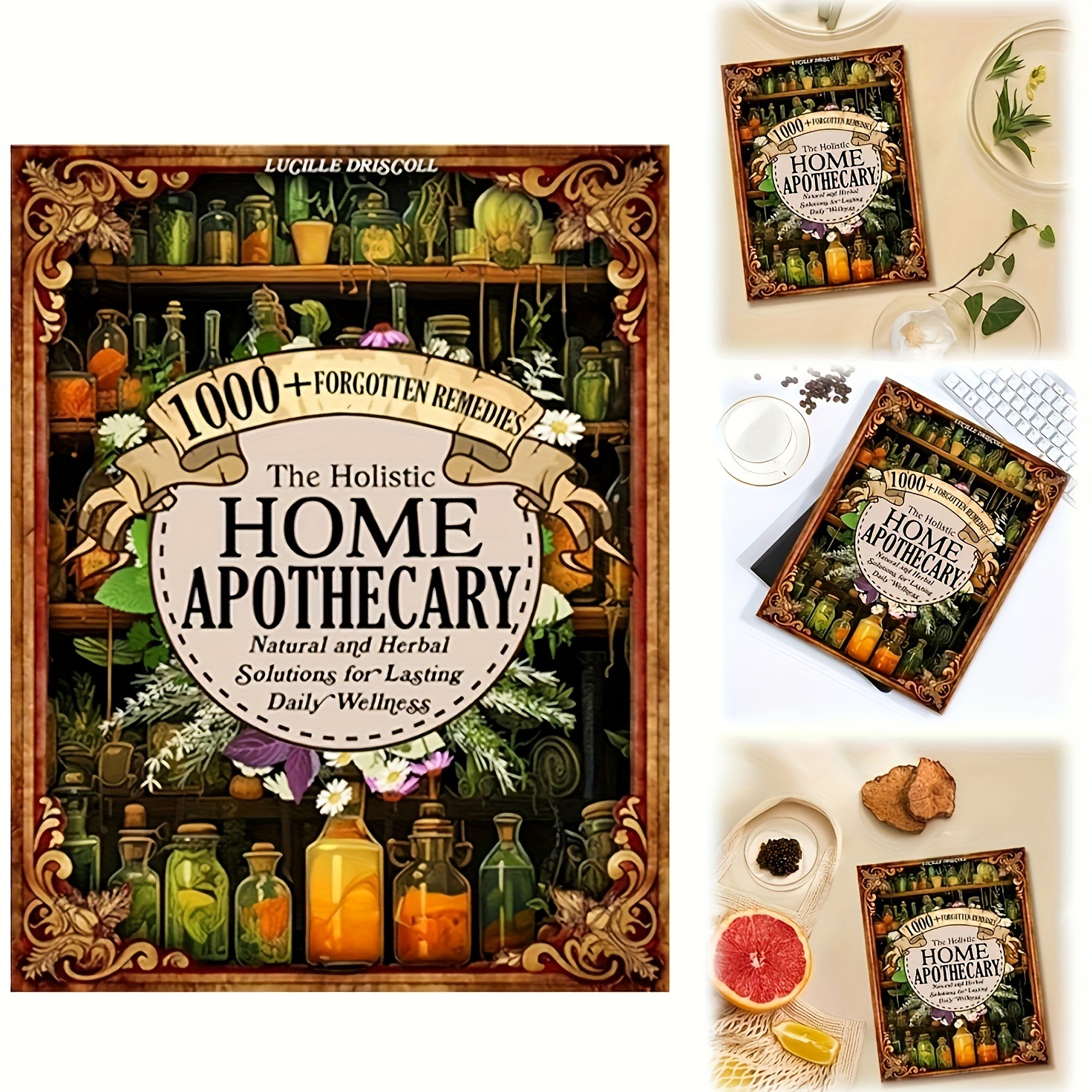 1000+ Natural and Herbal Daily - огляд і ціна Herbal Wellness Book