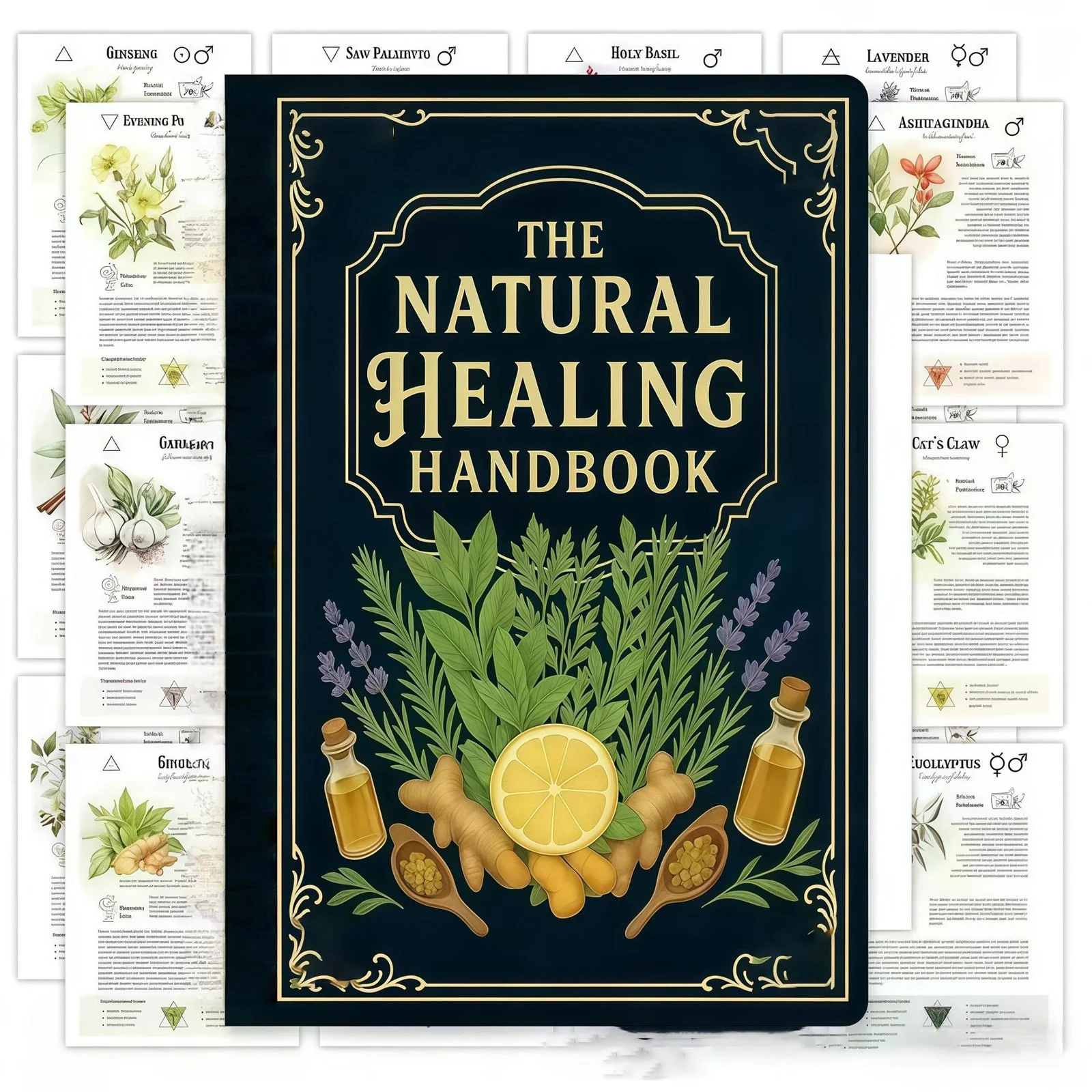 Step-by-Step Herbal Recipe Boo - огляд і ціна Herbal Wellness Book