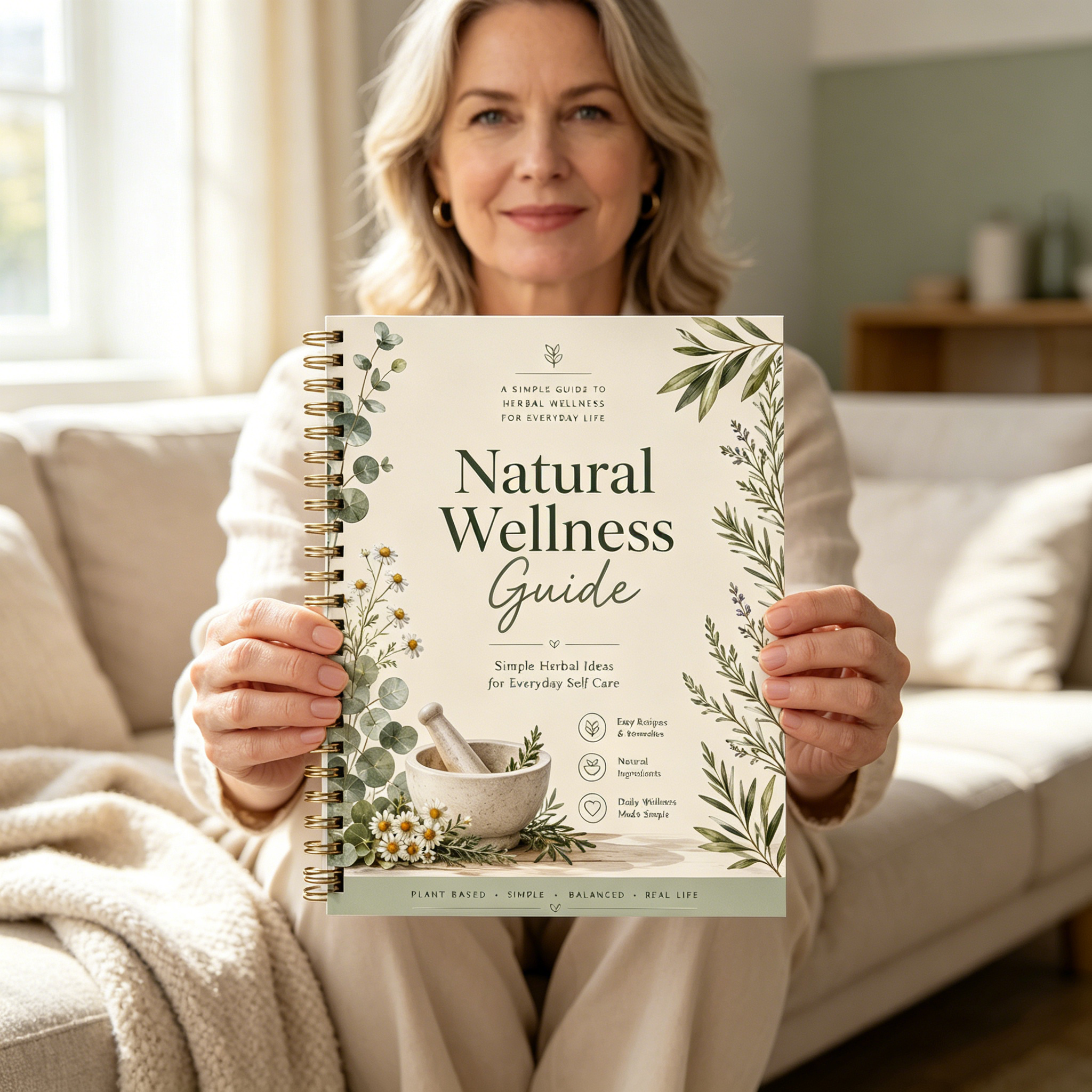 Natural Herbal Healing Guide B - огляд і ціна Herbal Wellness Book