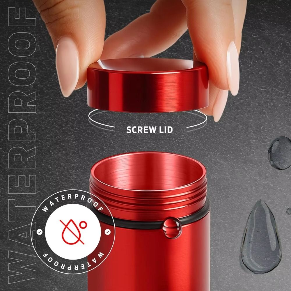 New Portable Aluminum Jar 50ml - огляд і ціна Herbal Wellness Products