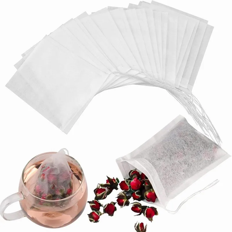 100pcs Disposable Teabags Non- - огляд і ціна Herbal Wellness Products