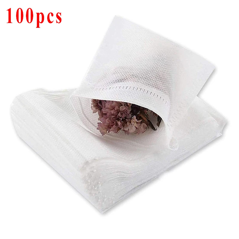 100pcs Disposable Teabags Non- - огляд і ціна Herbal Wellness Products