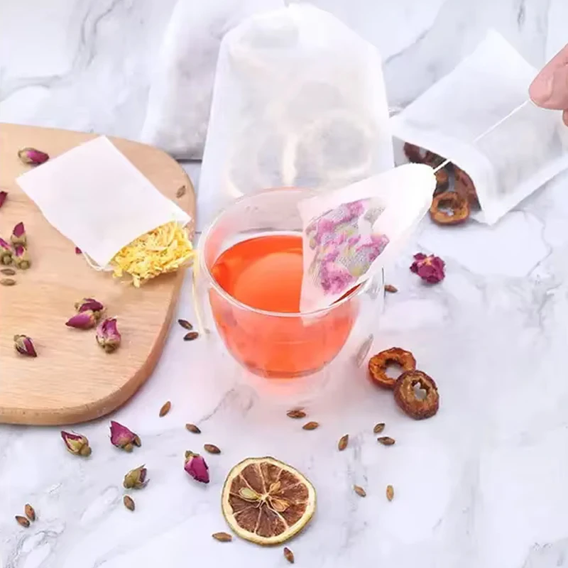 100pcs Disposable Teabags Non- - огляд і ціна Herbal Wellness Products