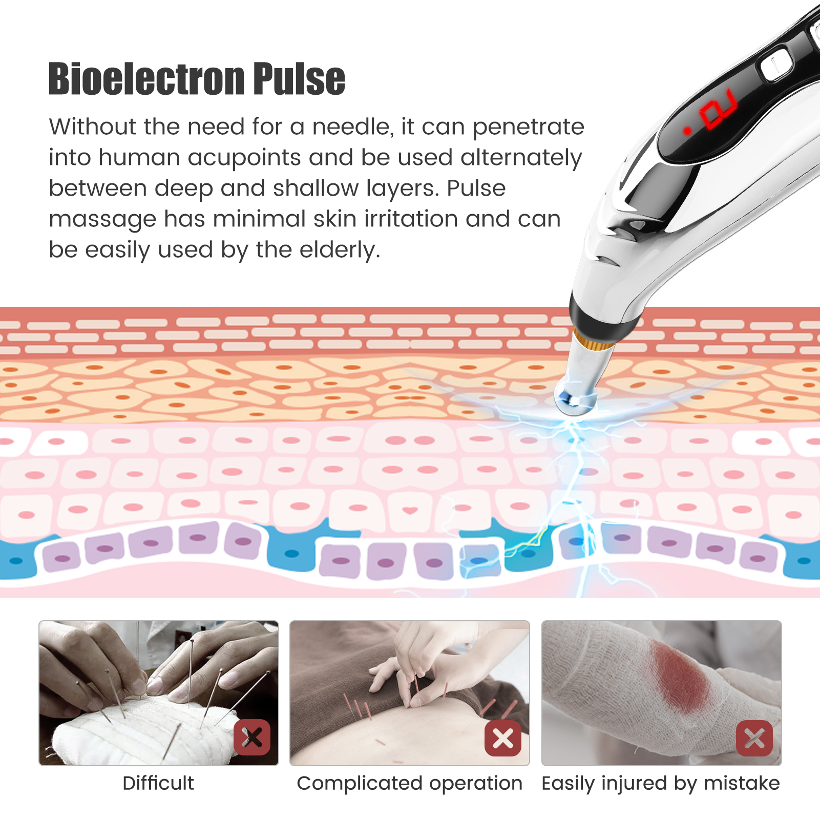 Electronic Acupuncture Pen Ele - огляд і ціна Healing Wellness