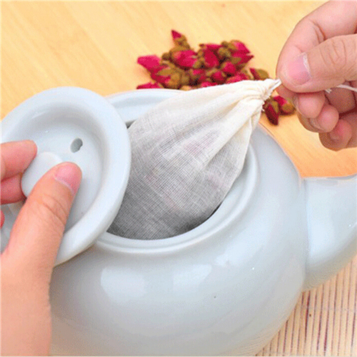 1pc/10Pcs Cotton Tea Bags Musl - огляд і ціна Herbal Wellness Products