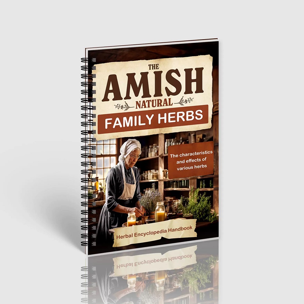 The Amish Natural Family Herbs - огляд і ціна Herbal Wellness Book