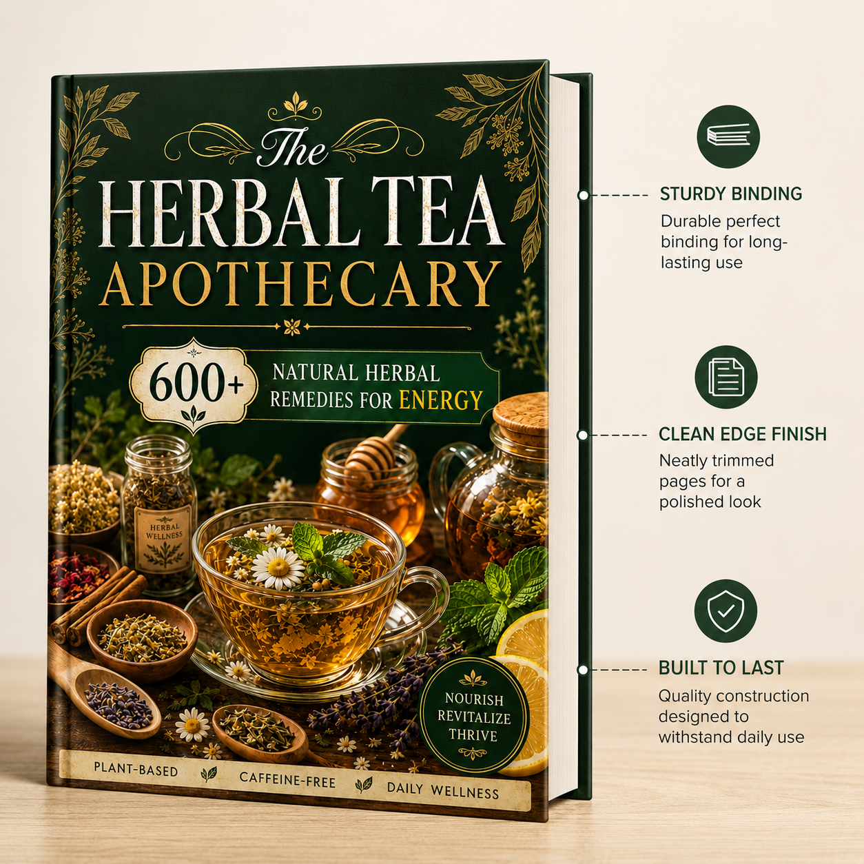 Herbal Tea Health Handbook A5  - огляд і ціна Herbal Wellness Products
