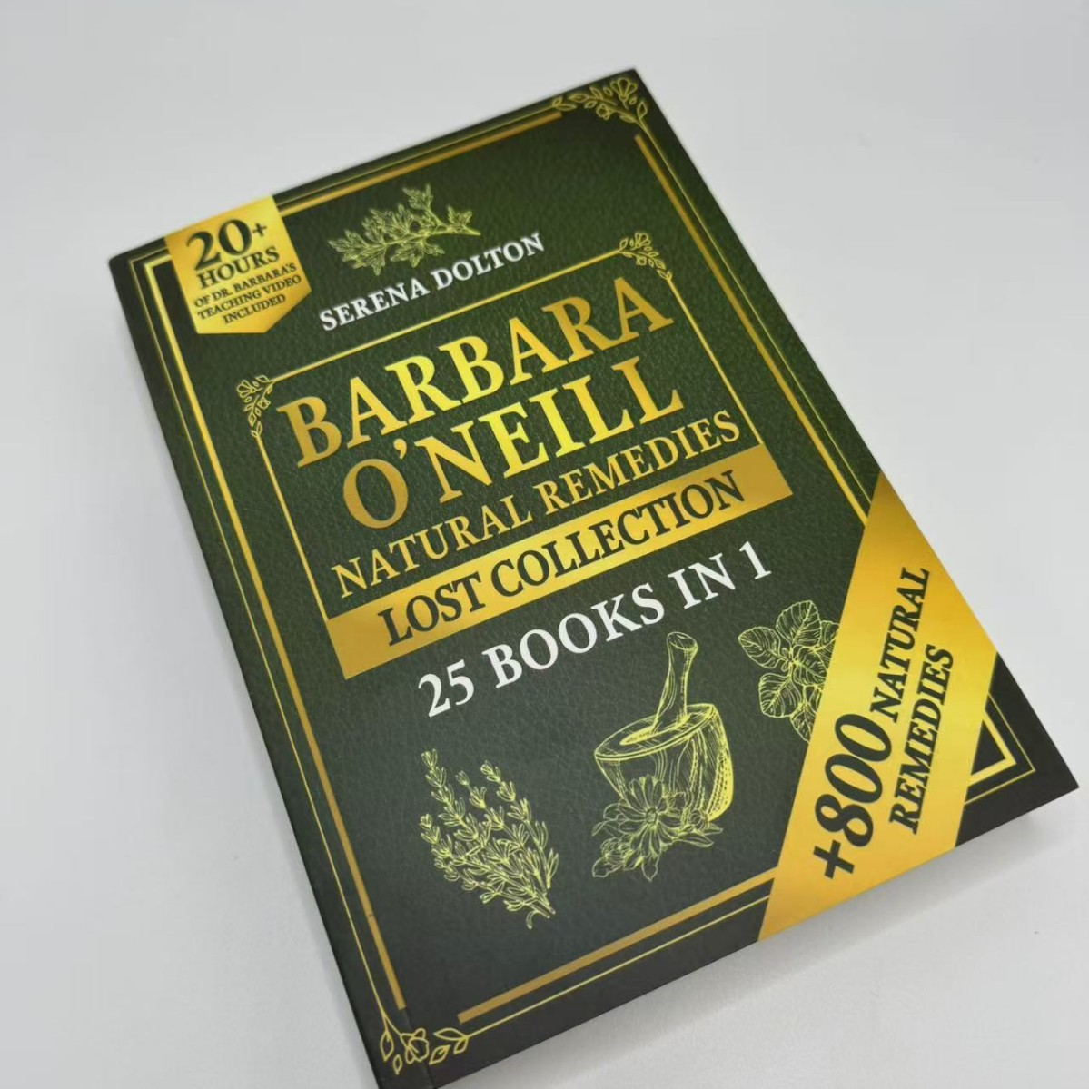 Herbal Remedies Lost Collectio - огляд і ціна Herbal Wellness Book