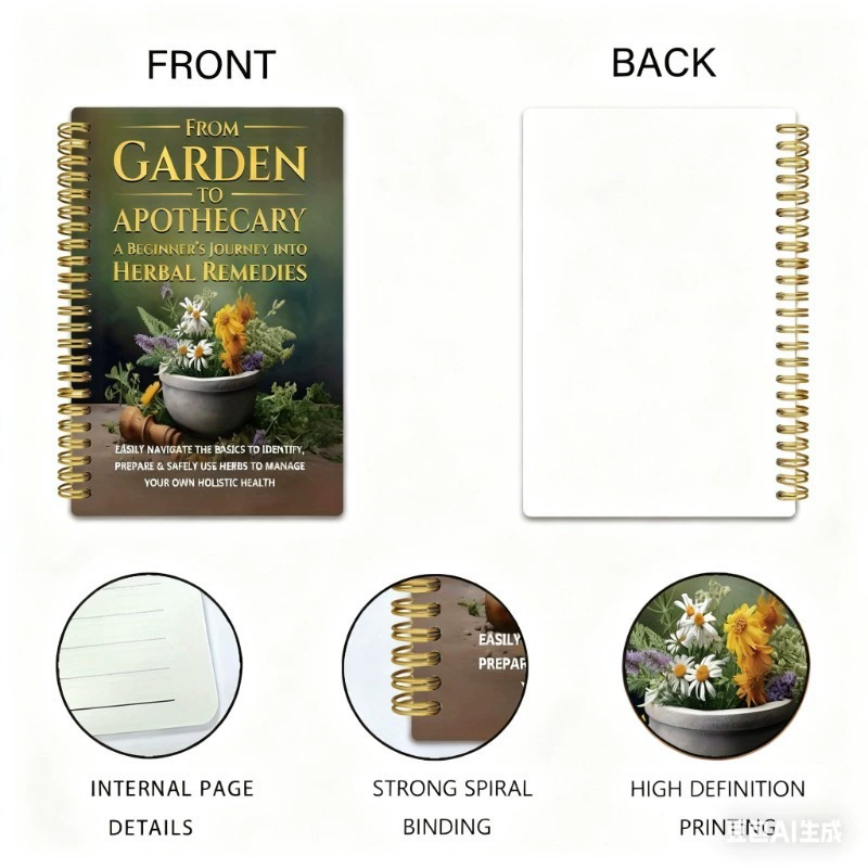 From Garden To Apothecary A Be - огляд і ціна Herbal Wellness Book
