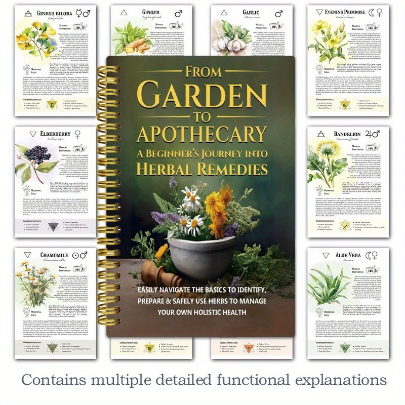 From Garden To Apothecary A Be - огляд і ціна Herbal Wellness Book